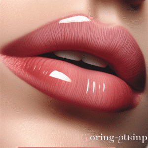 Permanent leppe-makeup – illustrasjon