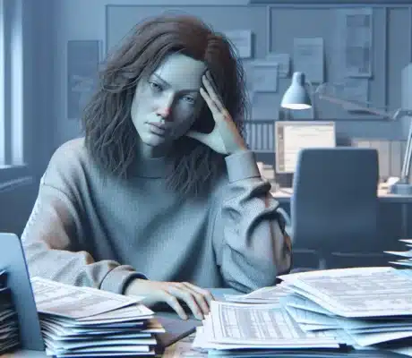 Symptomer på stress: slik gjenkjenner du tegn før det blir alvorlig – illustrasjon