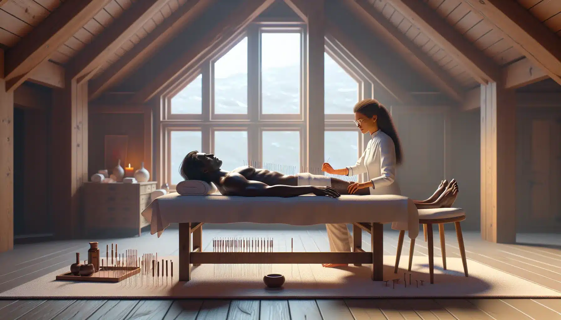 Akupunktur for stressreduksjon: hvordan sm&aring; n&aring;ler gir stor effekt og bedre velv&aelig;re &ndash; illustrasjon 1