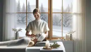 Japansk ansiktsmassasje: naturlig løft for huden uten inngrep – illustrasjon