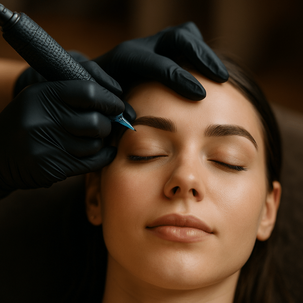 Permanent makeup: innovasjon med bryn skygge-pixel