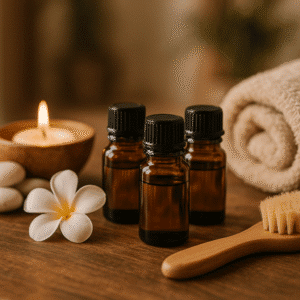 Aromaterapi eteriske oljer slik brukes spa behandlinger featured