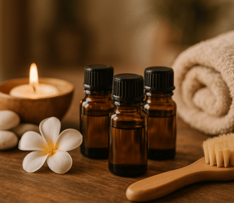 Aromaterapi eteriske oljer slik brukes spa behandlinger featured