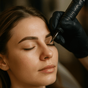 Utforsk permanent makeup nye harstrateknikken featured