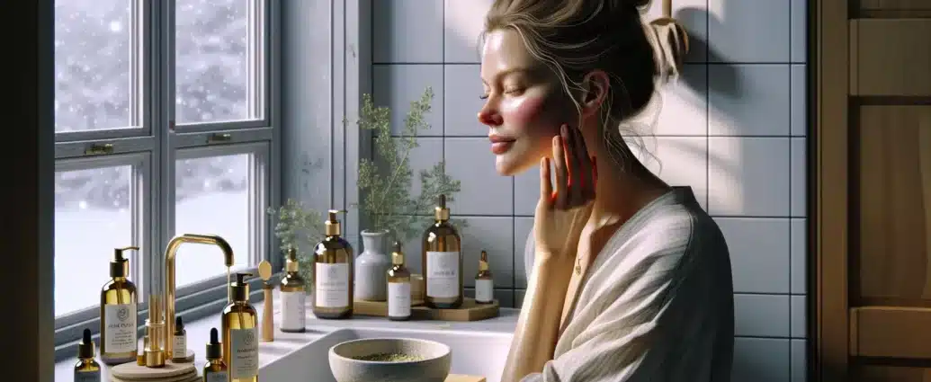 Effekten av ayurvediske oljer på hudens elastisitet – illustrasjon