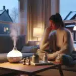 Naturlige metoder for å redusere stress med eteriske oljer – illustrasjon